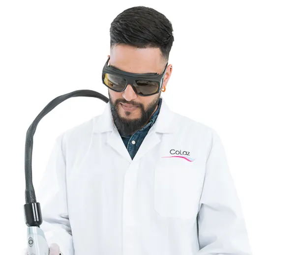 Male full beard area
