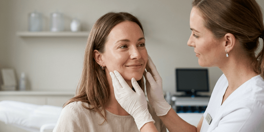 Preventative anti-wrinkle results in your thirties, before and after editorial