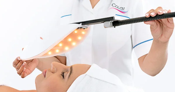 LED Light Therapy treatment at a CoLaz clinic