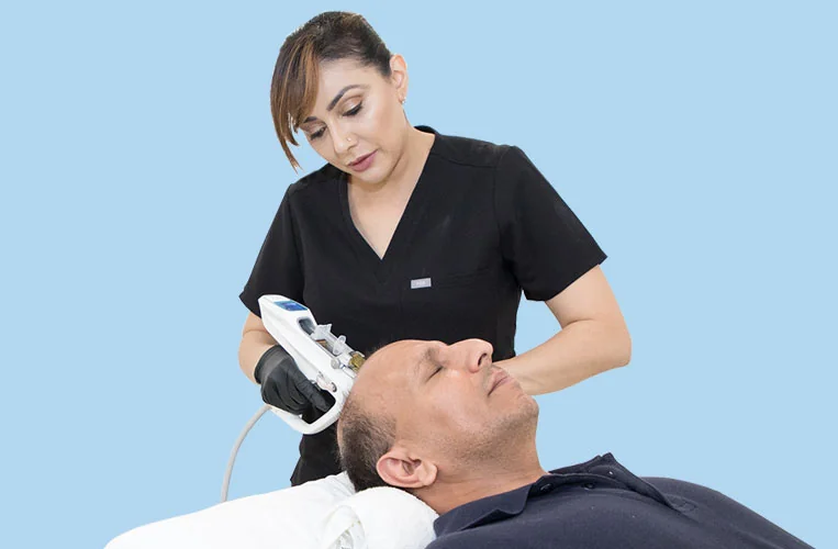 PRP Hair Loss treatment at a CoLaz clinic